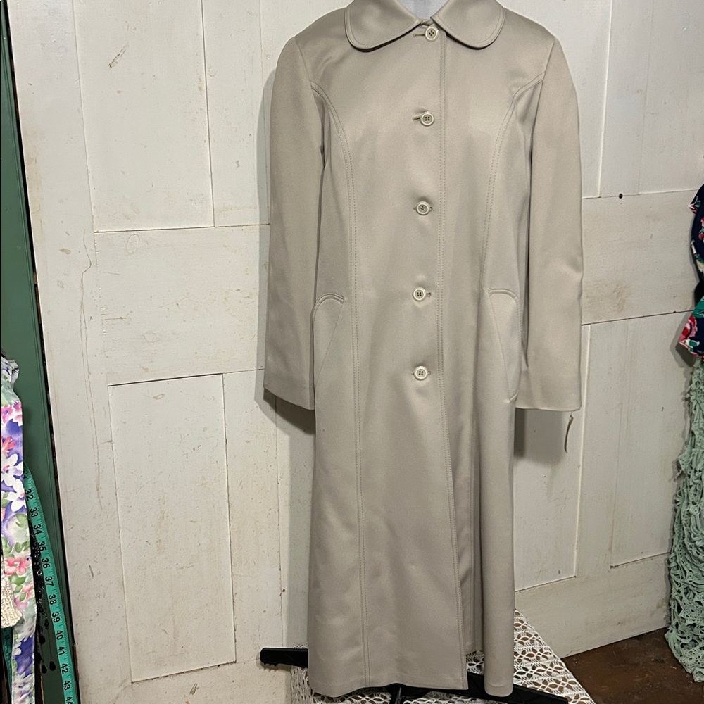 NOSWT London Fog Maincoat Sz 14R RARE New w Tags 1970s Tailored Vintage